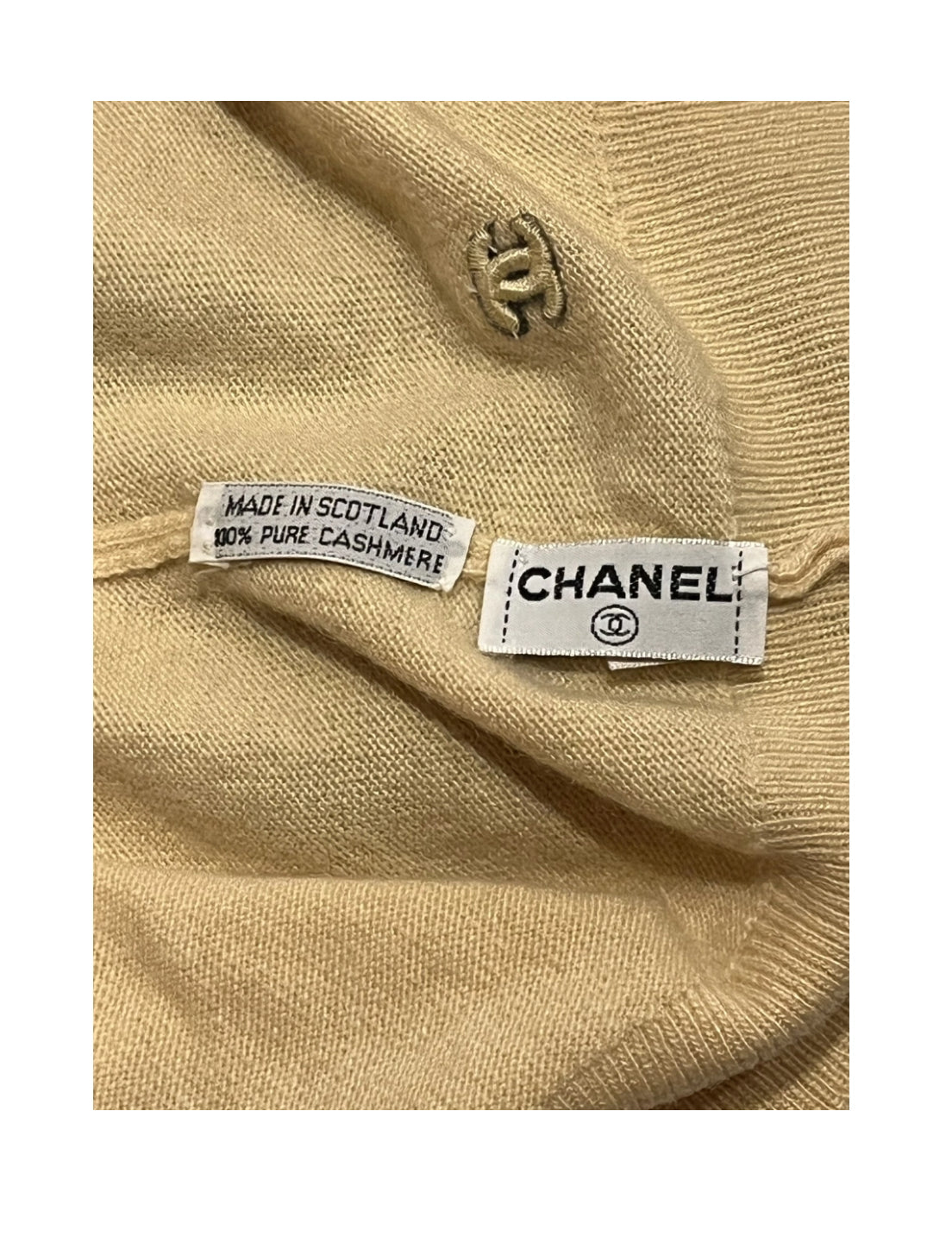 Pull Chanel beige