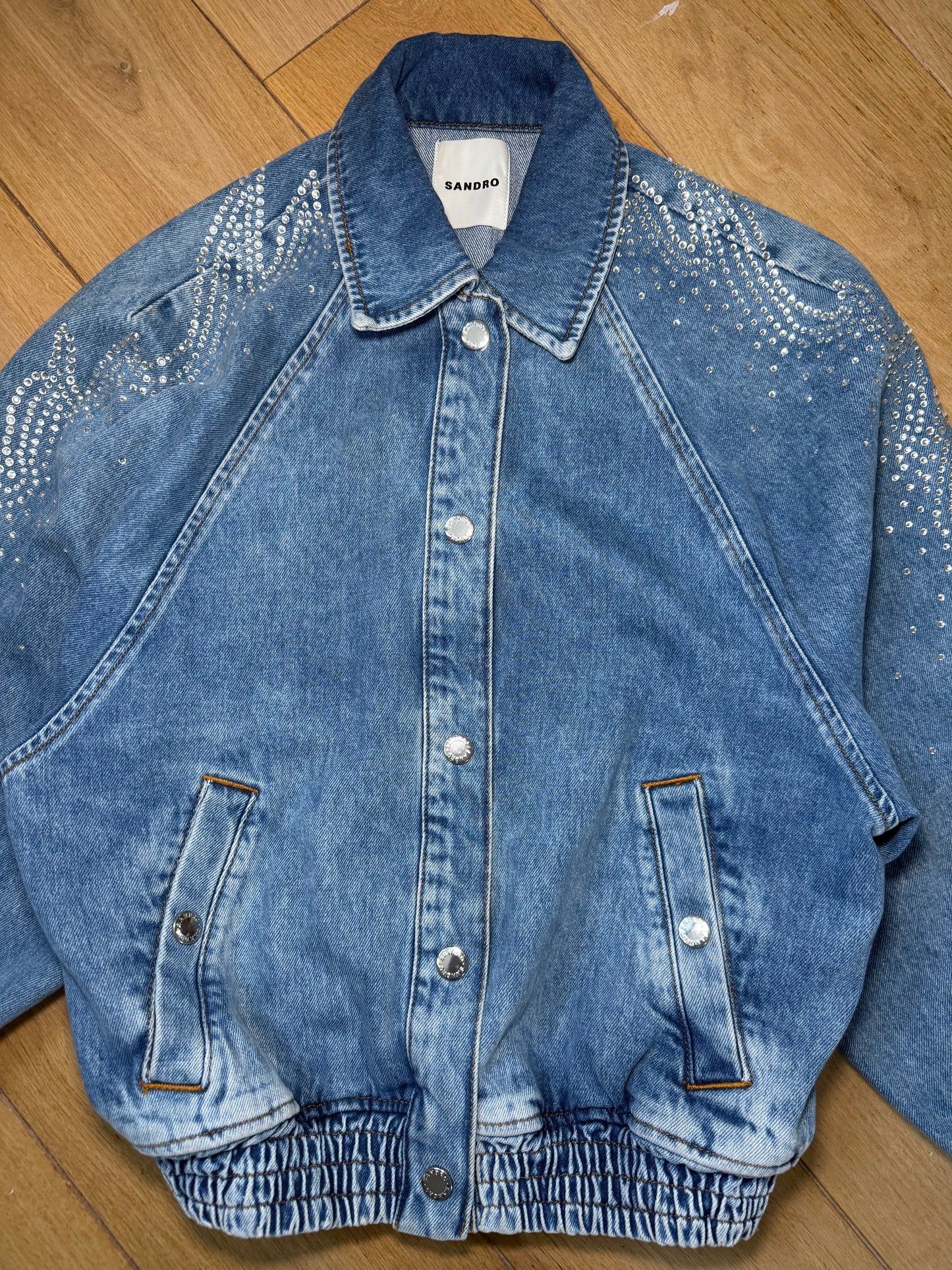 Bomber en jean Sandro