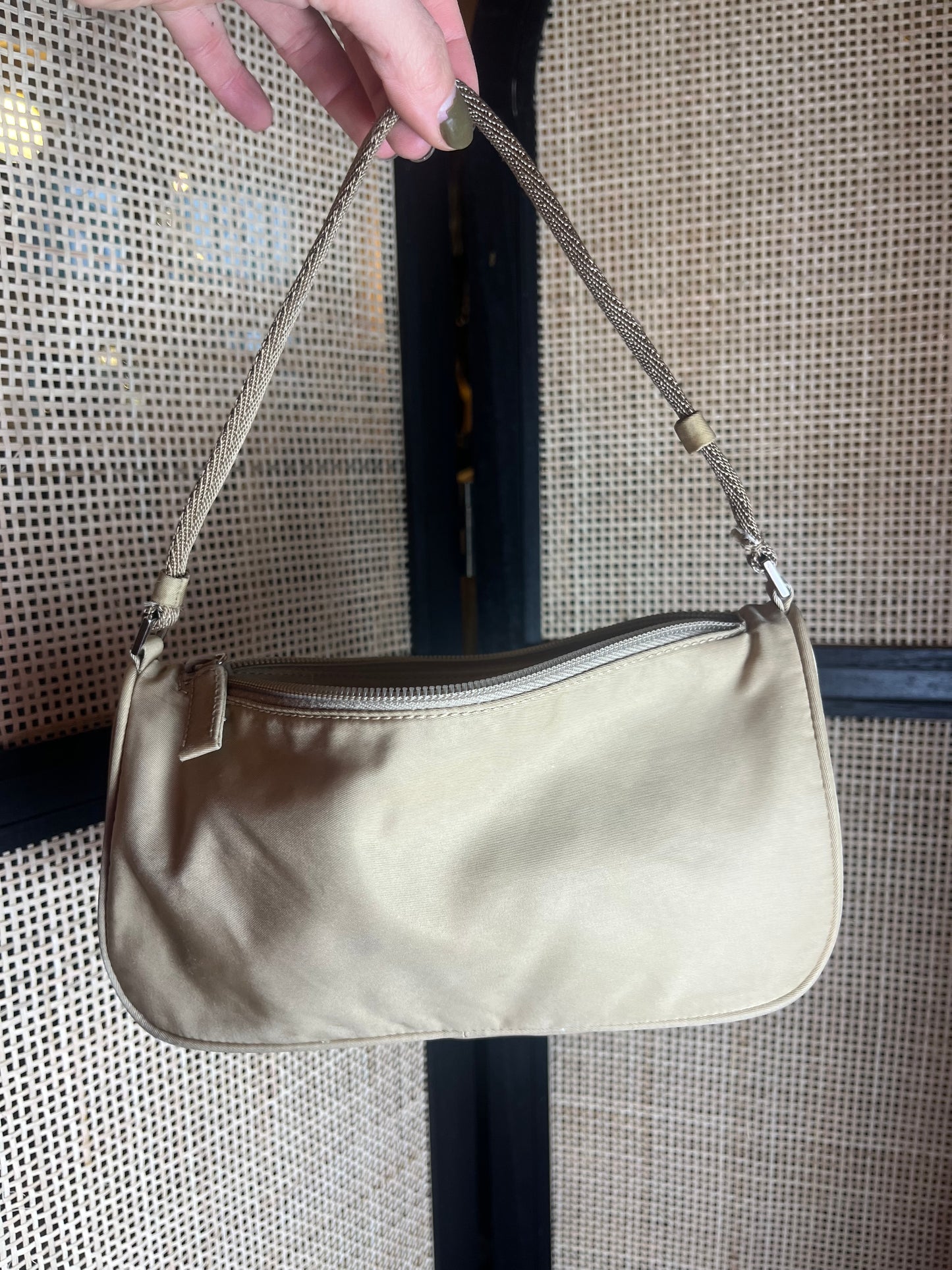 Sac Prada vintage écru