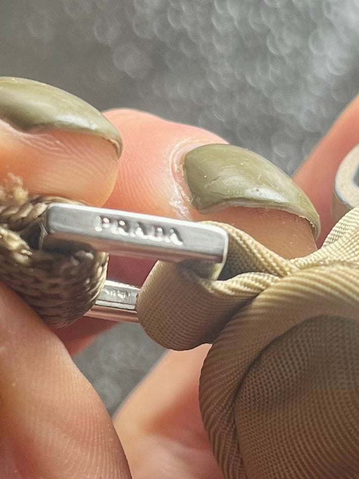 Sac Prada vintage écru