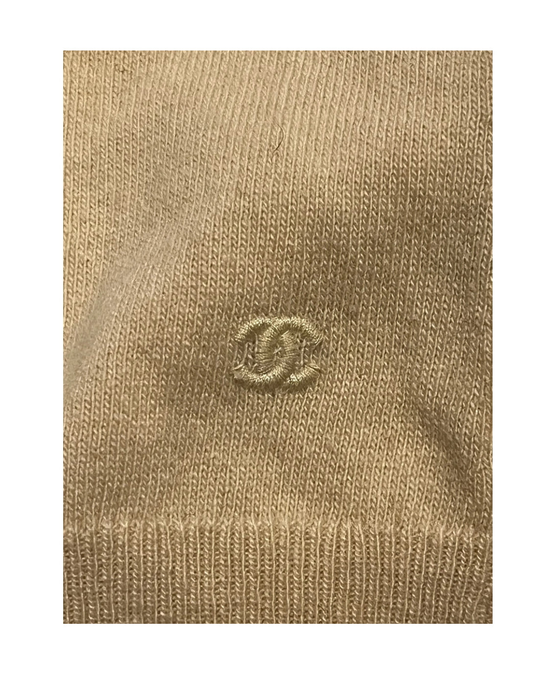 Pull Chanel beige