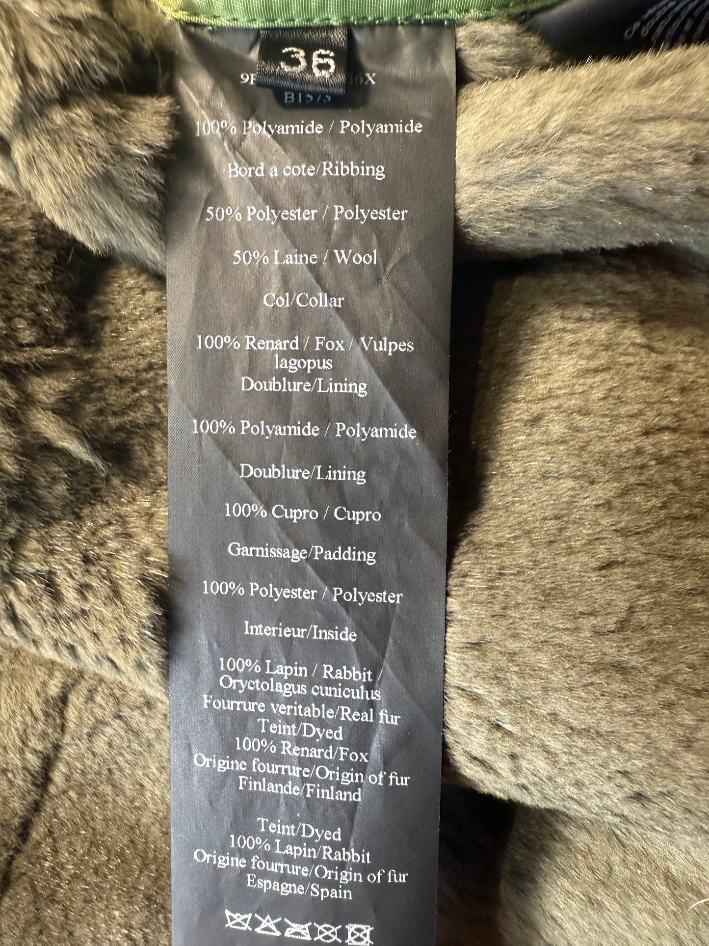 Bomber sans manches Yves Salomon