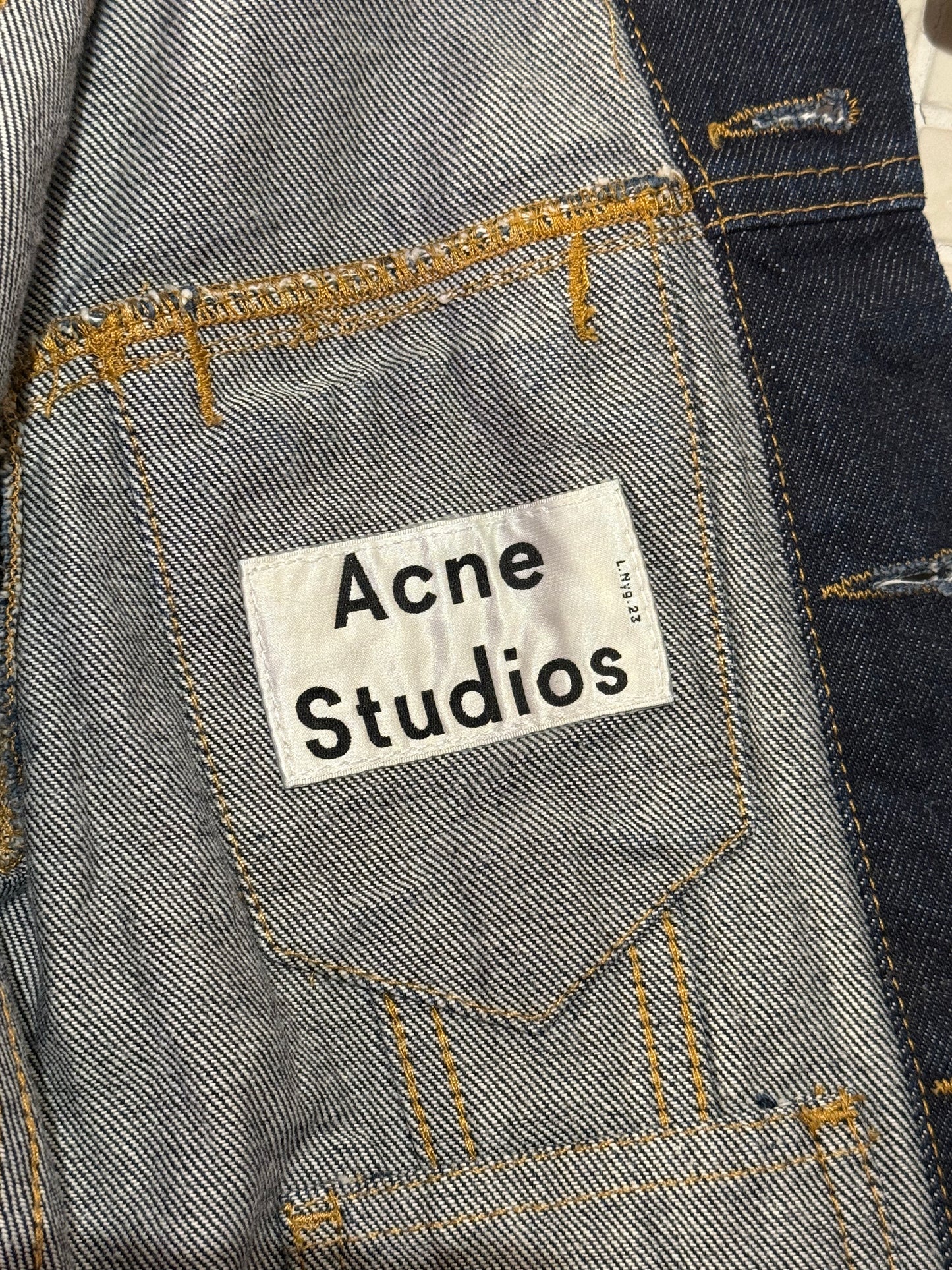 Veste denim acne studios