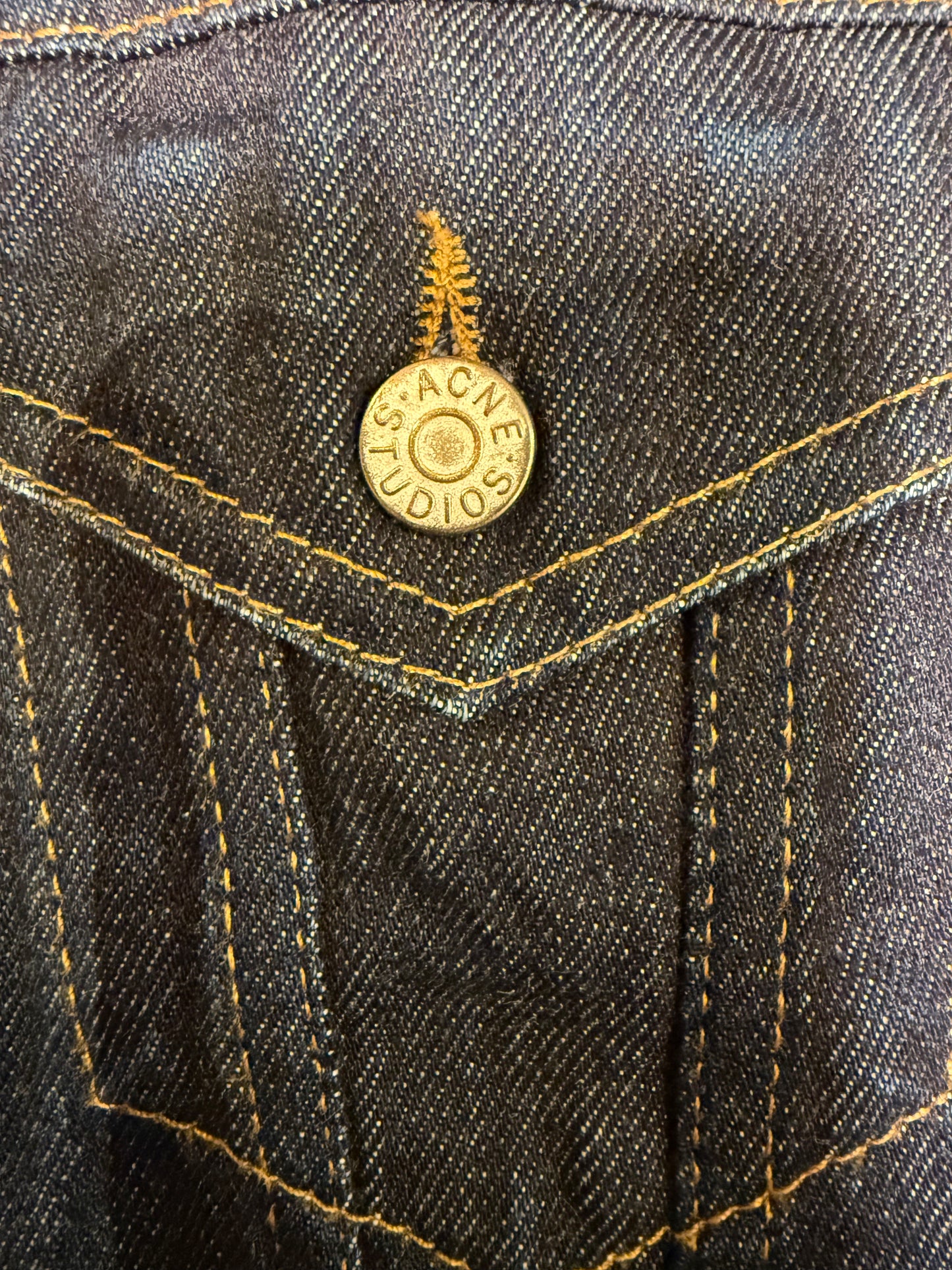 Veste denim acne studios