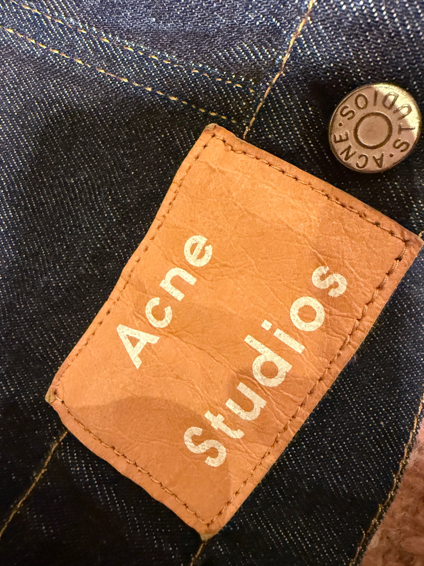 Veste denim acne studios