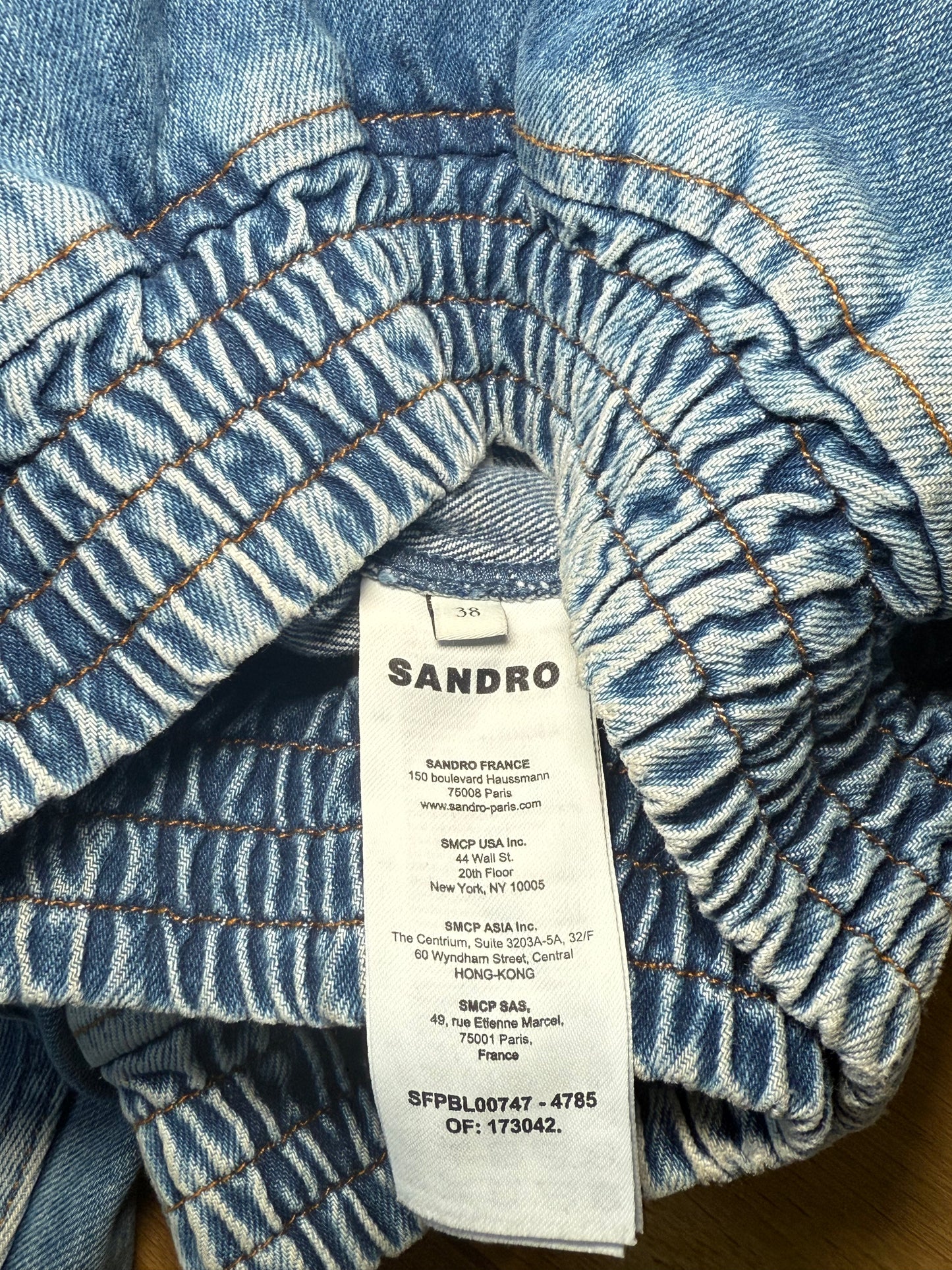 Bomber en jean Sandro