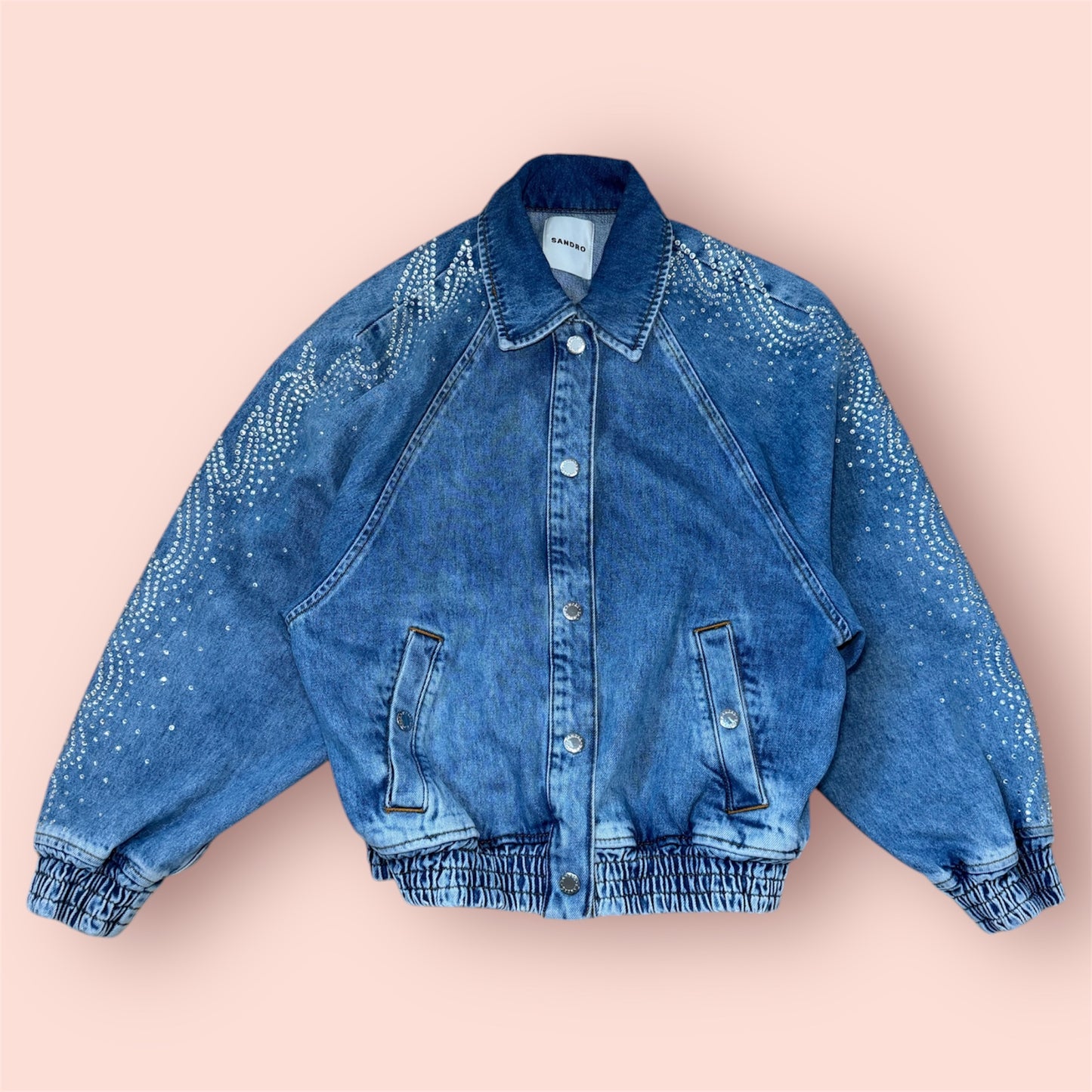 Bomber en jean Sandro