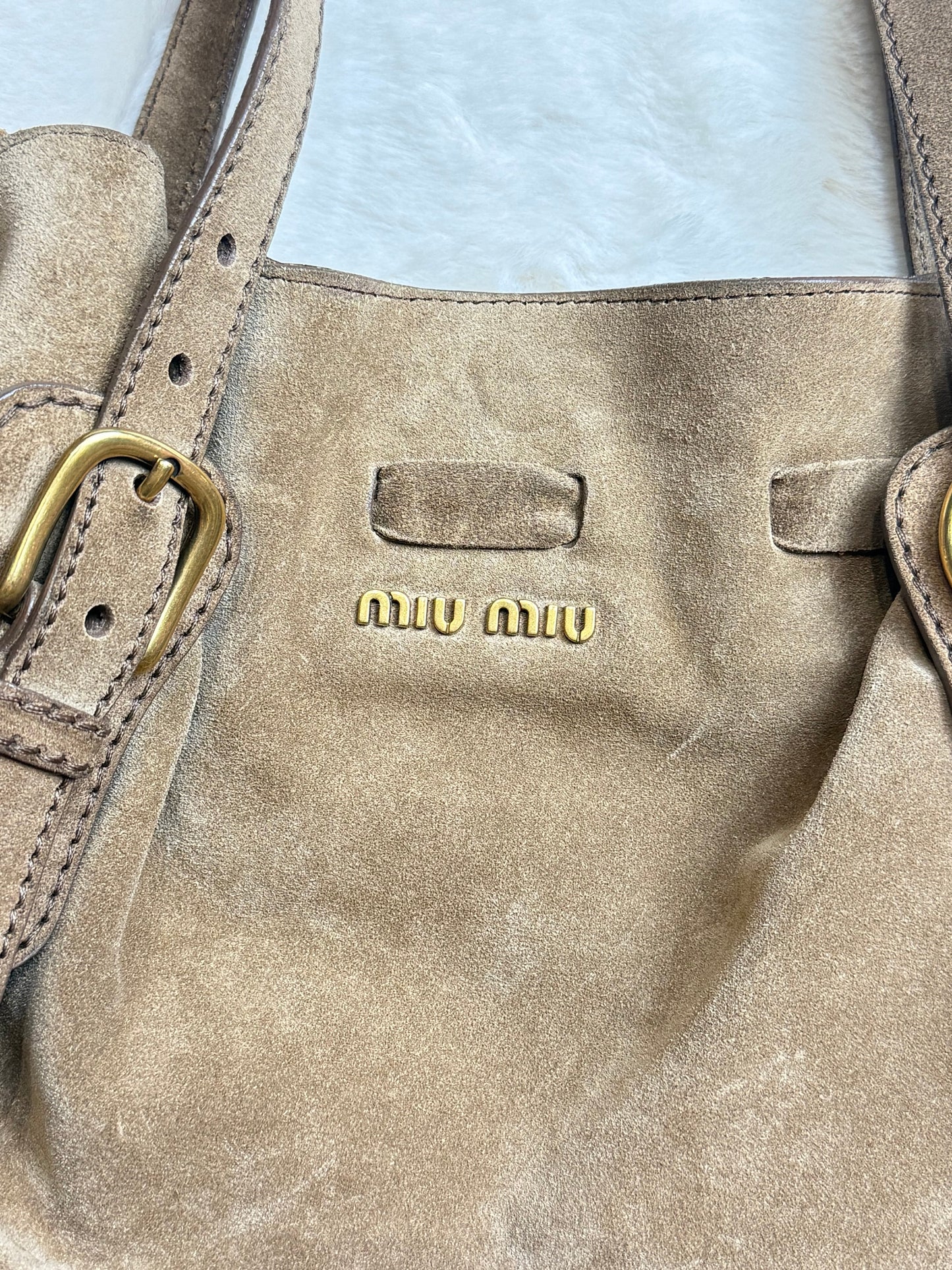 Sac Miu Miu en suédine